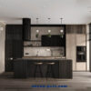 تمیز کردن کابینت ام دی اف قهوه ای
