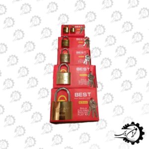 قفل اویز طرح برنج 20بست (BEST)