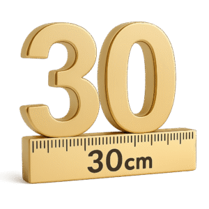 ریل پهن طول 30 سانت