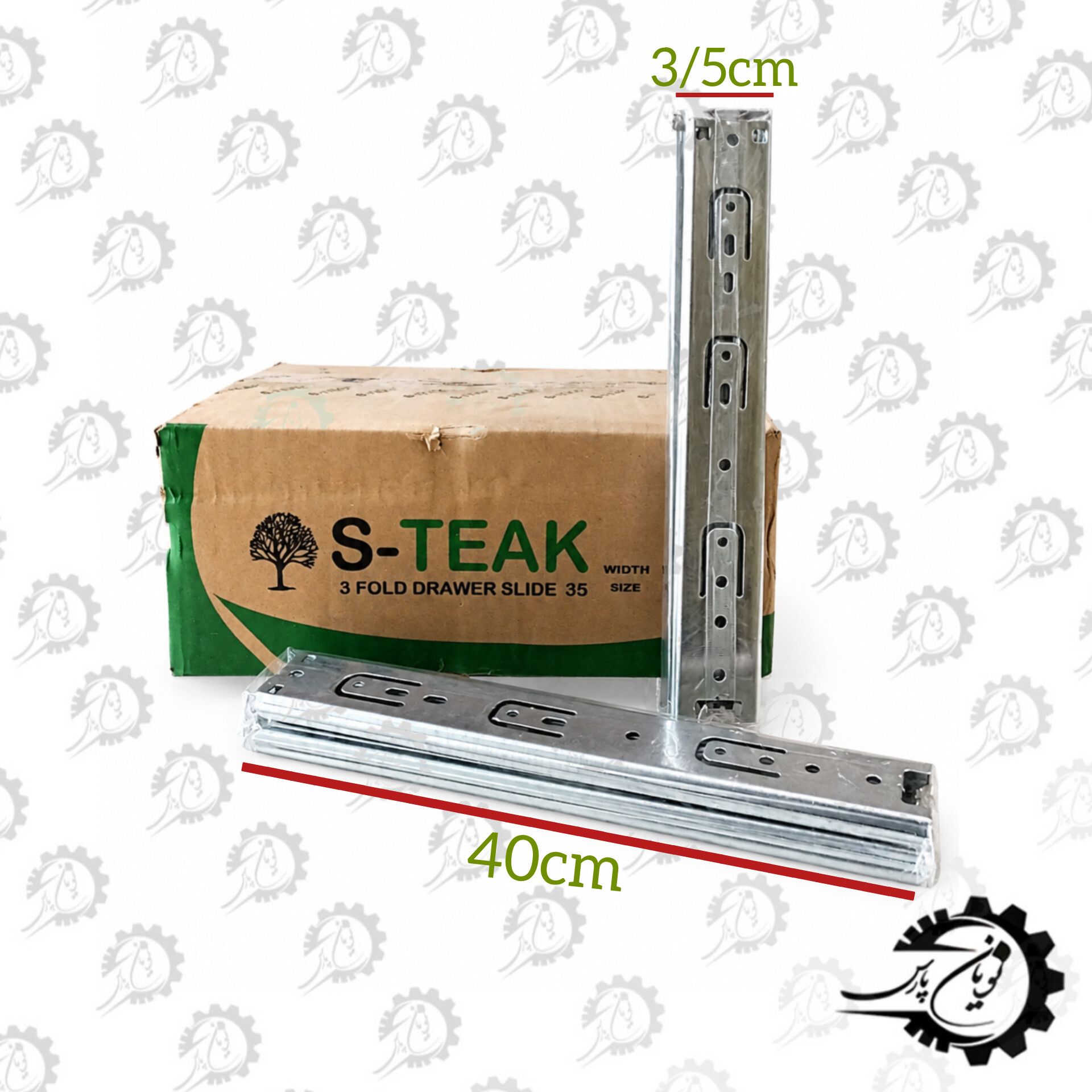 ریل باریک استیک سایز 40
